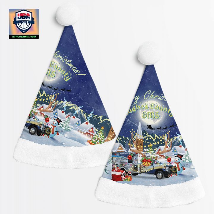 Hughes County Emergency Medical Service AOP Christmas Sweater ? VH11 ? Usalast
