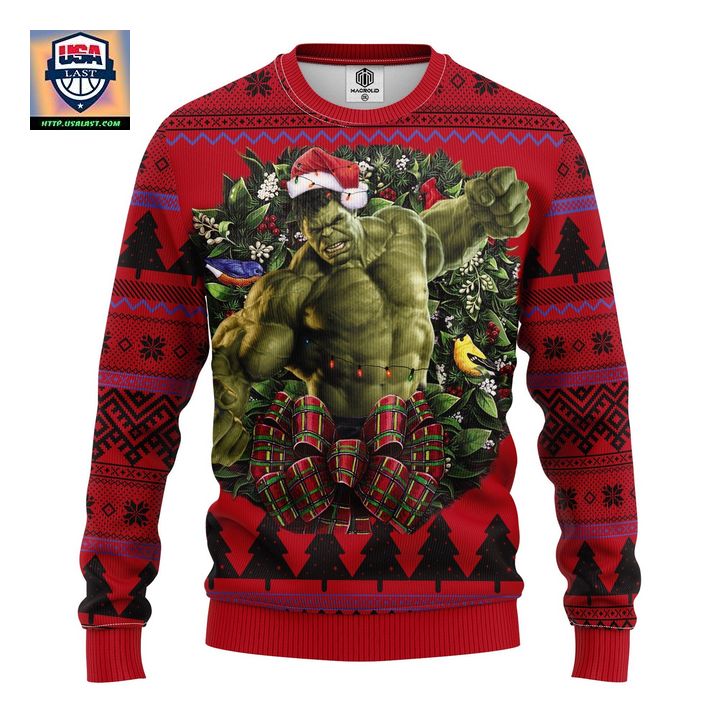 Hulk Marvel Ugly Christmas Sweater 2022 Thanksgiving Gift ? Usalast