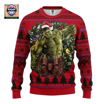 Hulk Marvel Ugly Christmas Sweater 2022 Thanksgiving Gift ? Usalast