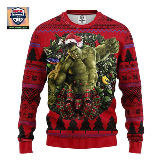 Hulk Marvel Ugly Christmas Sweater 2022 Thanksgiving Gift ? Usalast