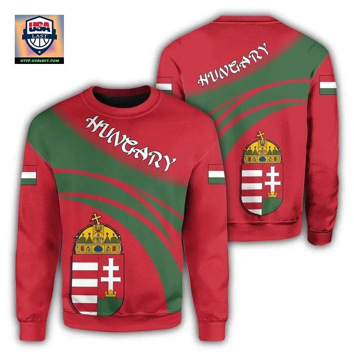 Hungary Coat Of Arms Sweater Cricket Style J5W ? Usalast