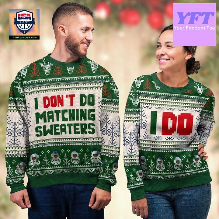 I Dont Do Husband Wife 3d Ugly Christmas Sweater ? Usalast