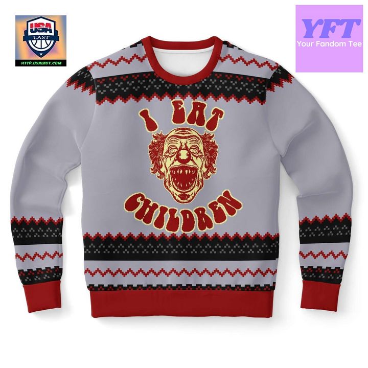 I Eat Children Meme 2022 Design 3d Ugly Christmas Sweater ? Usalast