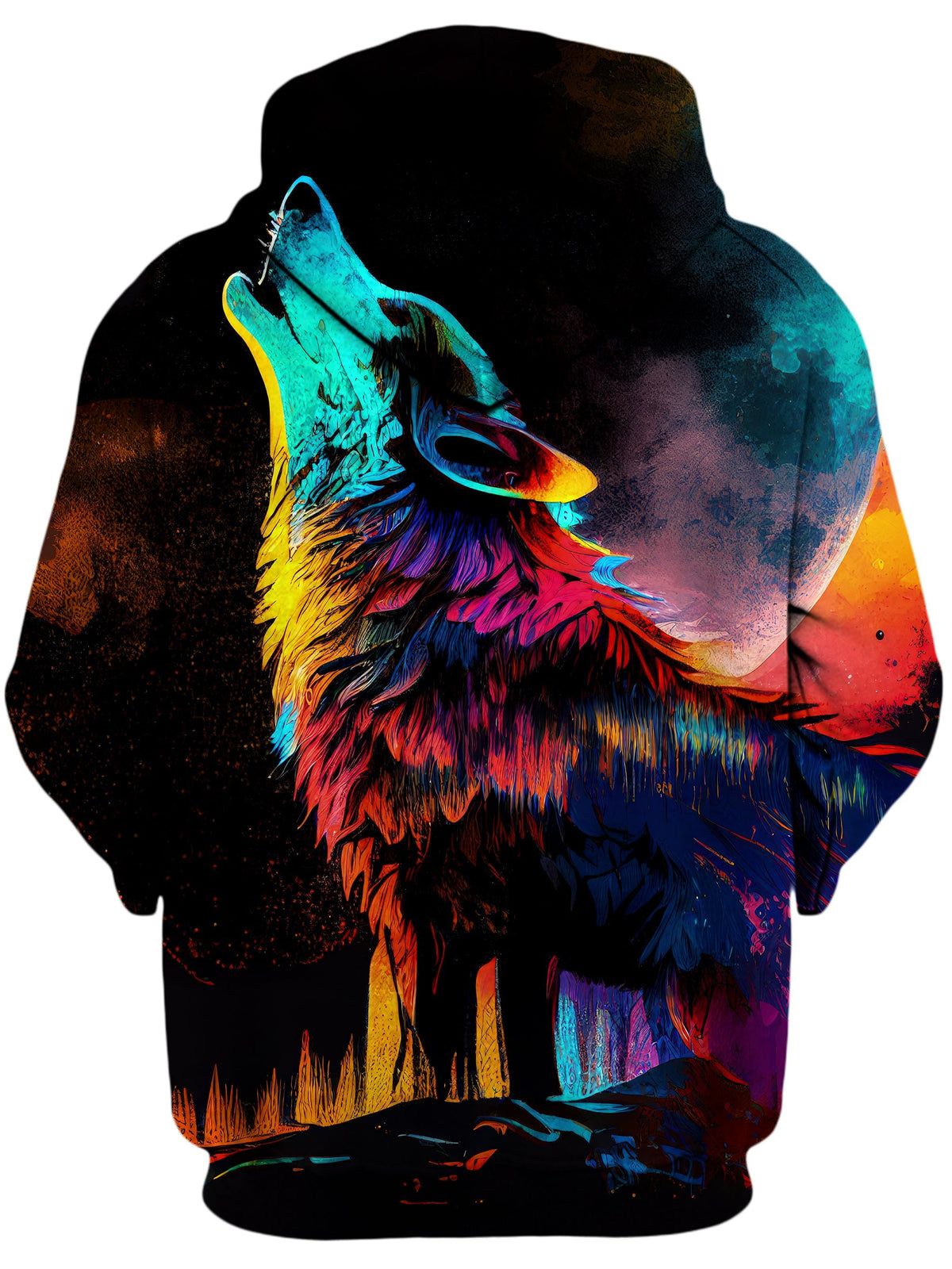 Spirit Wolf Unisex Hoodie -Moonbestprint