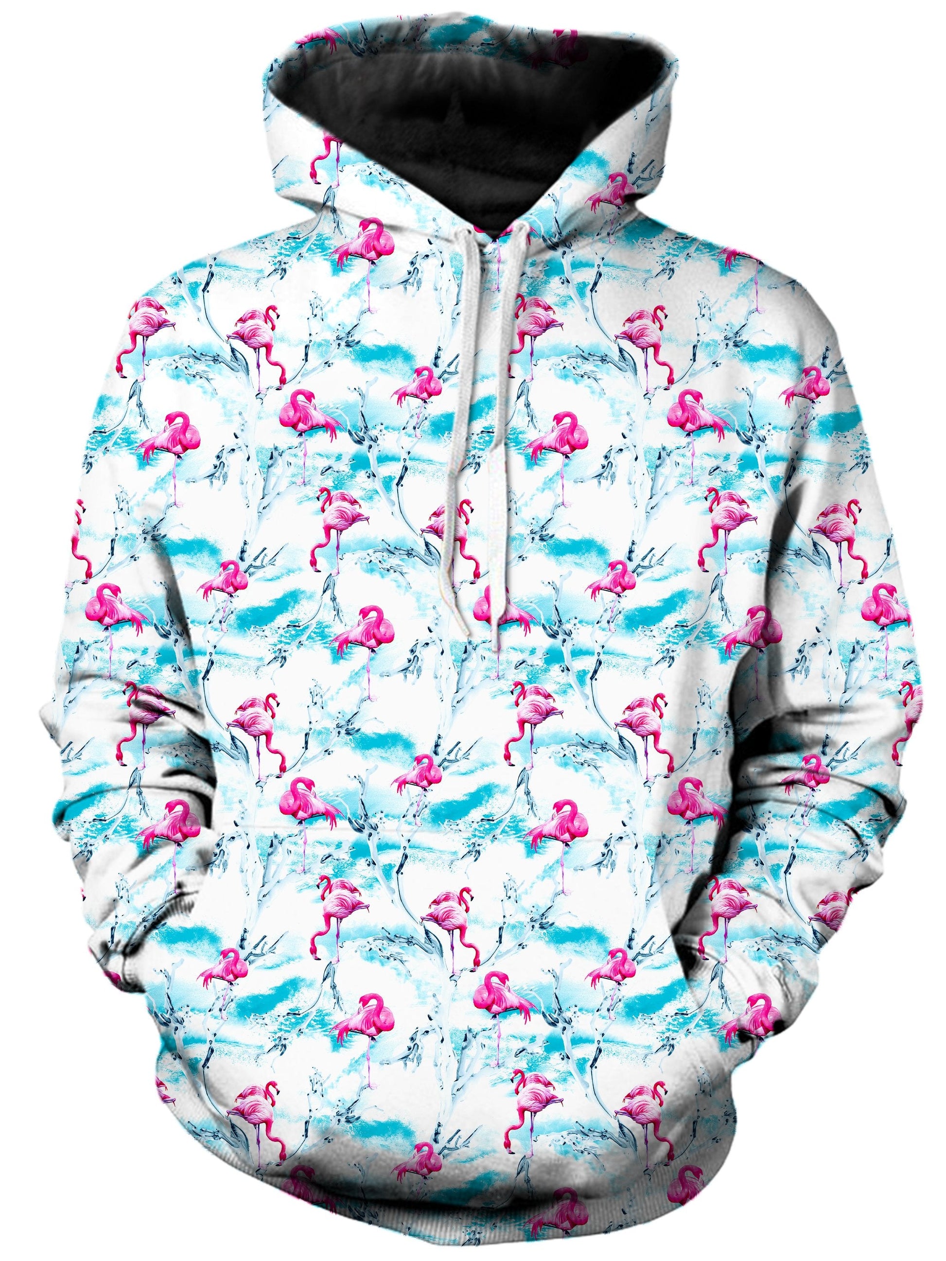 Flamingos Unisex Hoodie -Moonbestprint