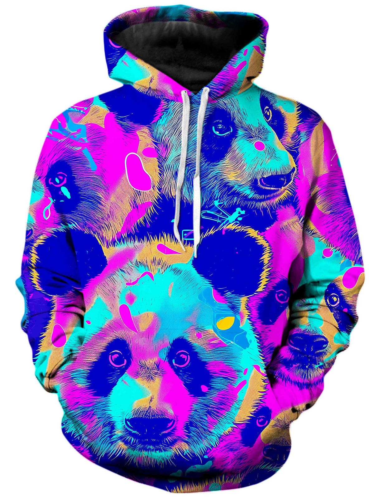 Panda Melt Unisex Hoodie -Moonbestprint