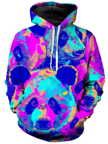 Panda Melt Unisex Hoodie -Moonbestprint