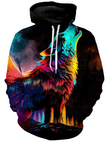 Spirit Wolf Unisex Hoodie -Moonbestprint