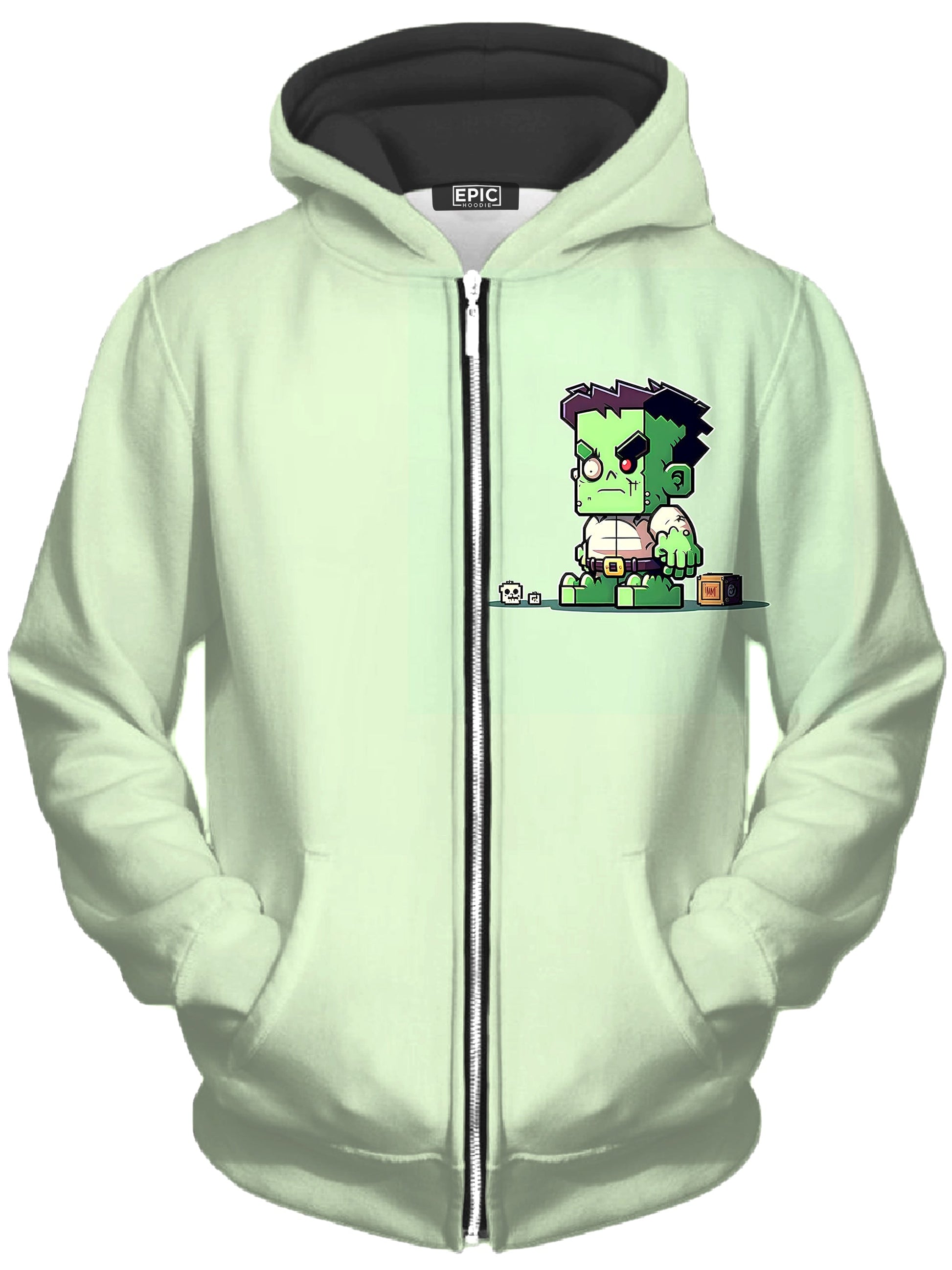 Franky Unisex Zip-Up Hoodie - Moonbestprint