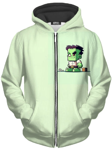 Franky Unisex Zip-Up Hoodie - Moonbestprint