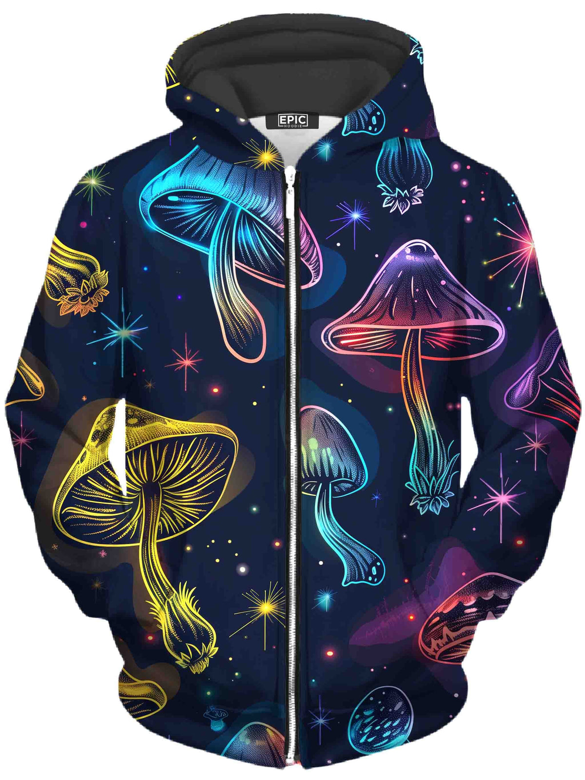 Magic Dreams Unisex Zip-Up Hoodie -Moonbestprint