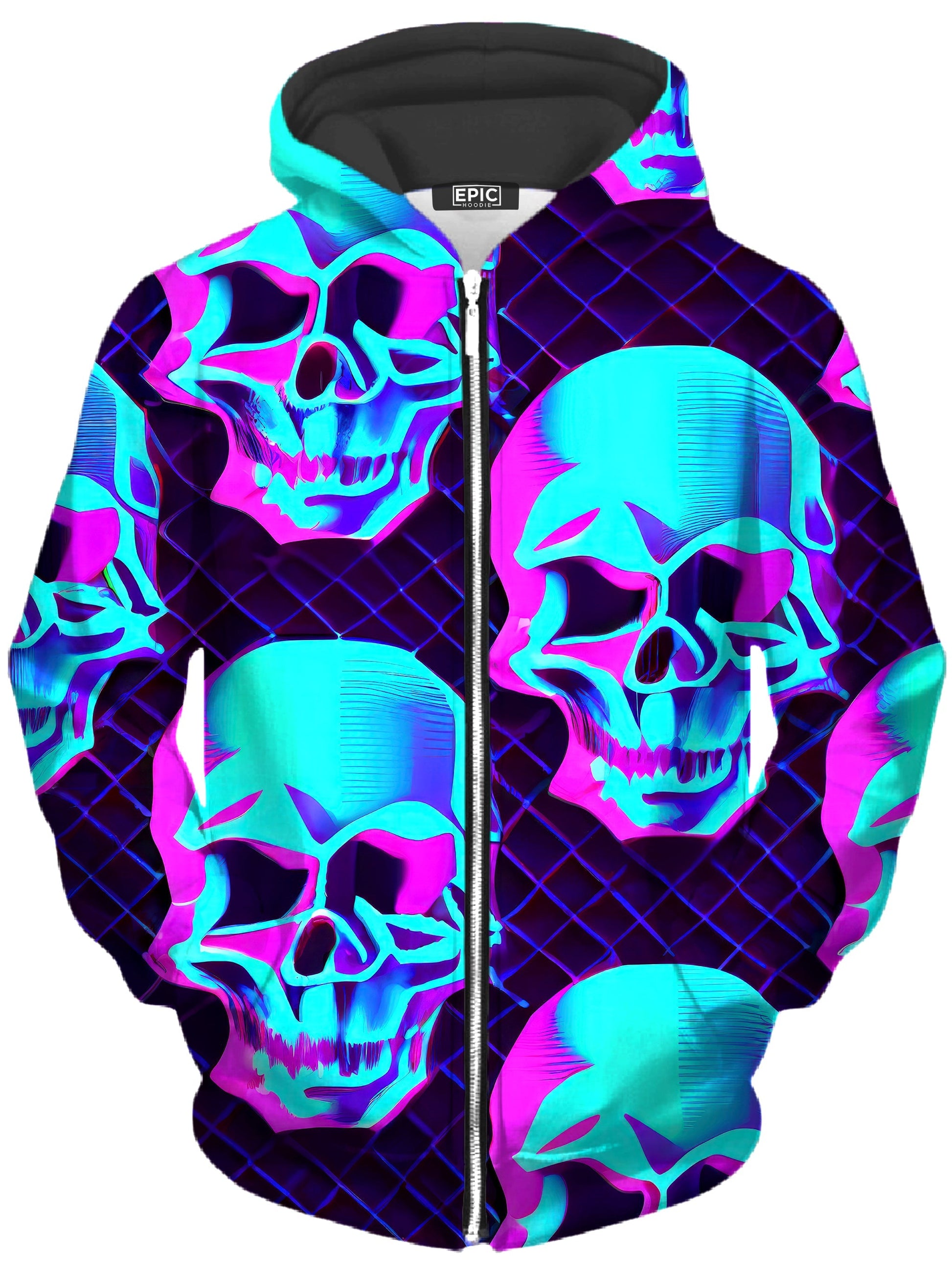 Night Trek Unisex Zip-Up Hoodie - Moonbestprint