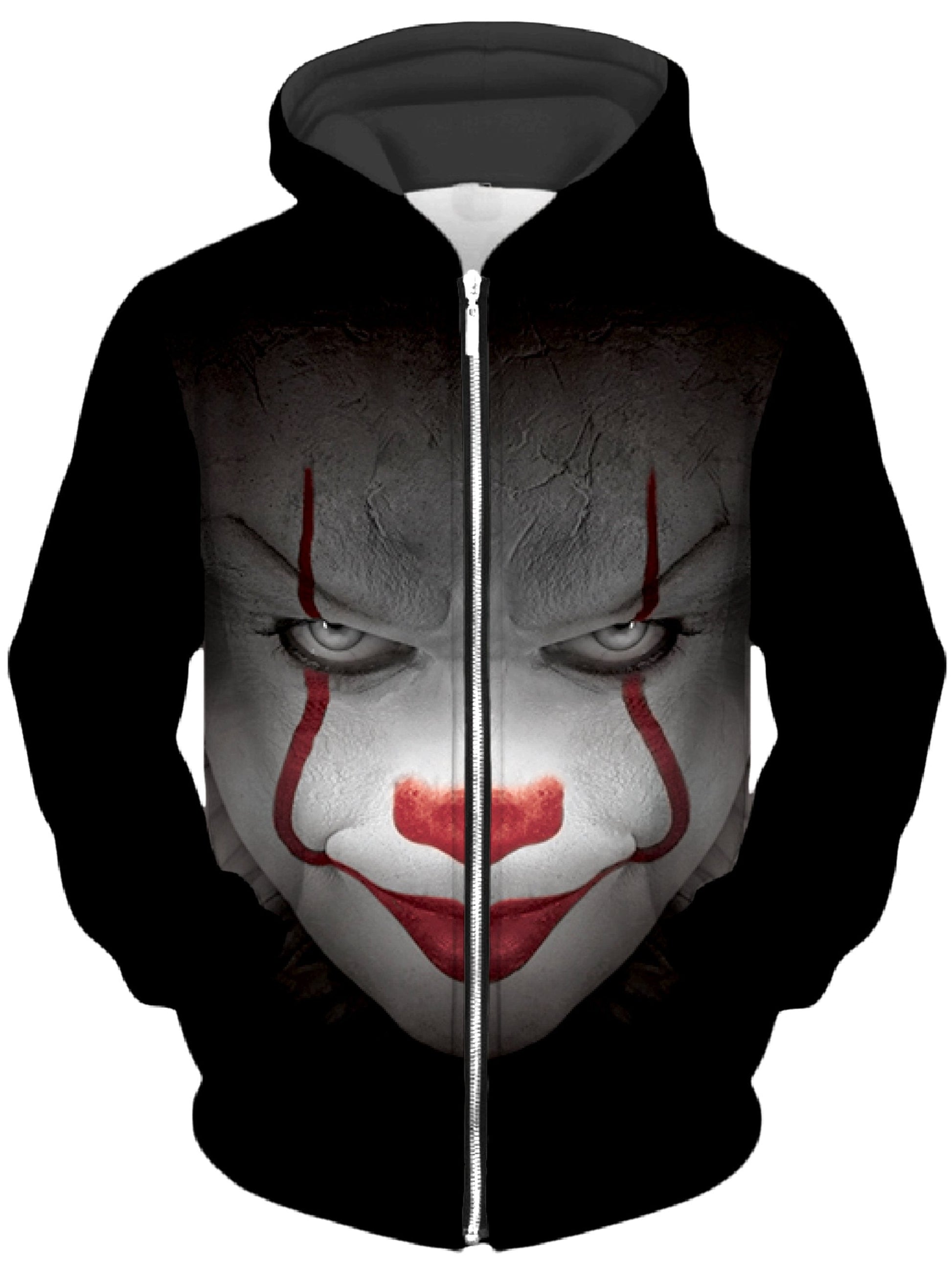 Pennywise Unisex Zip-Up Hoodie - Moonbestprint