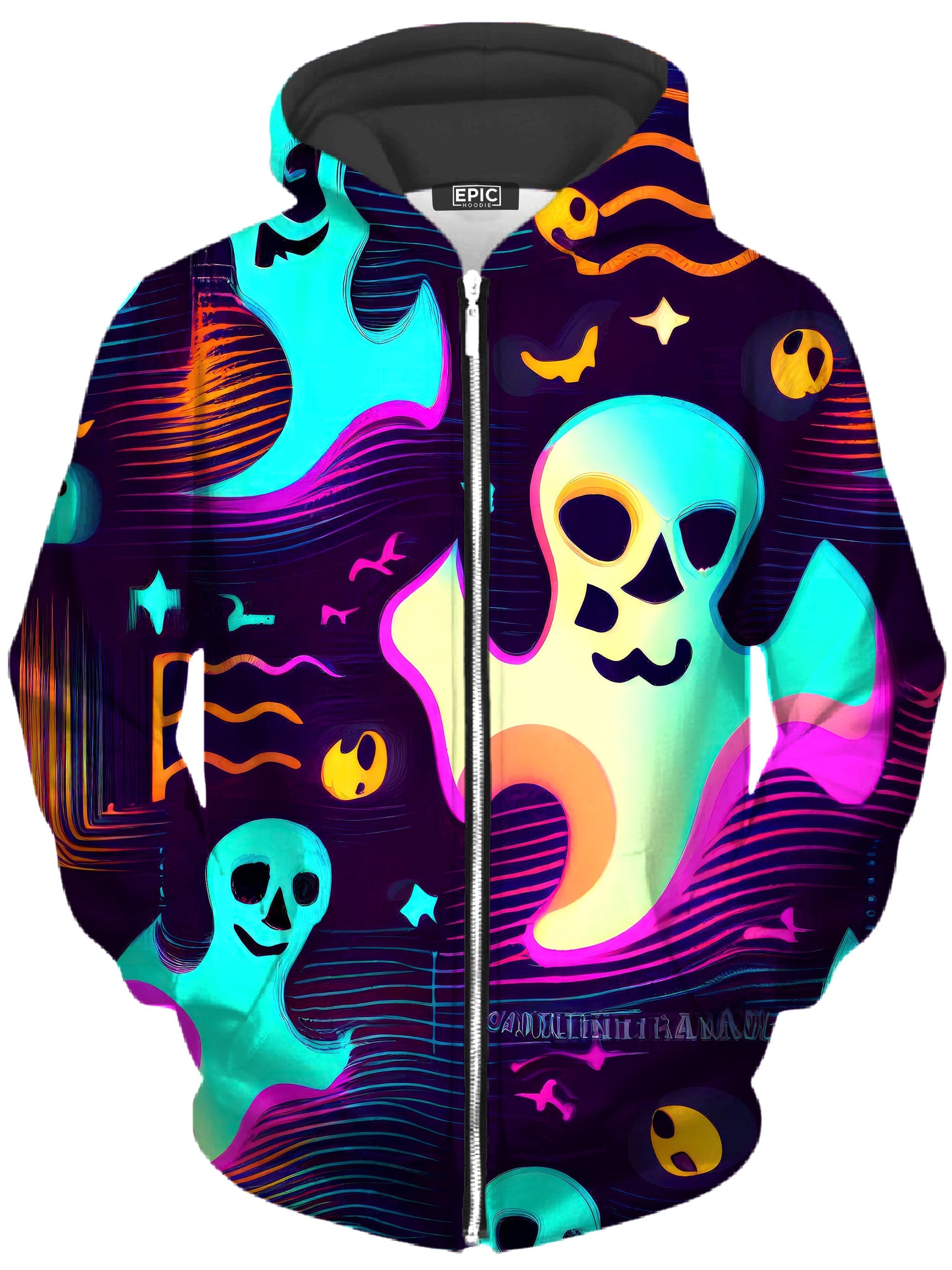 Spooky Season Unisex Zip-Up Hoodie - Moonbestprint