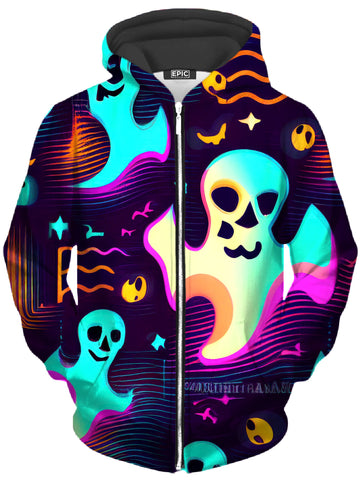 Spooky Season Unisex Zip-Up Hoodie - Moonbestprint