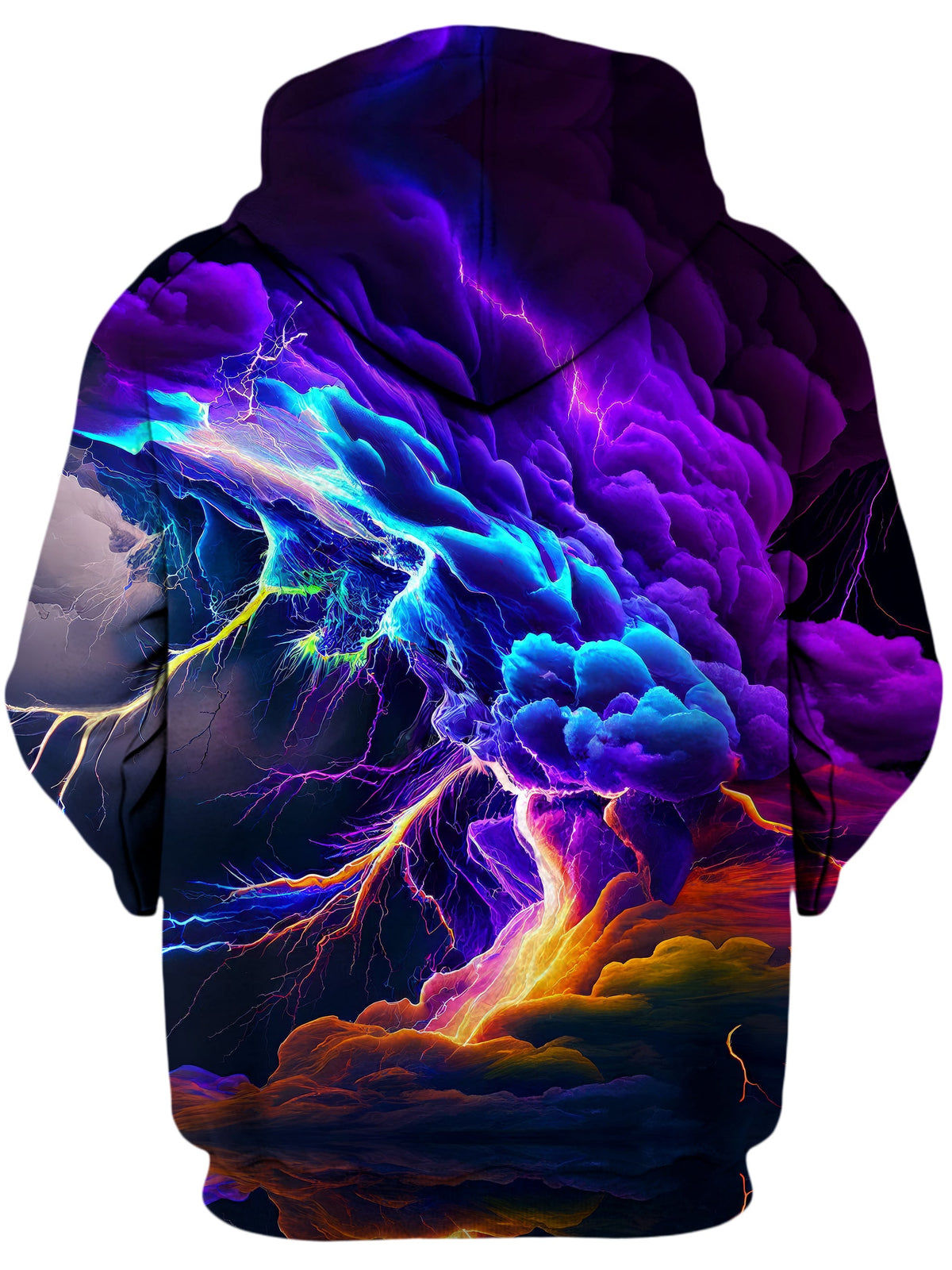 Dimensional Rift Unisex Zip-Up Hoodie -Moonbestprint