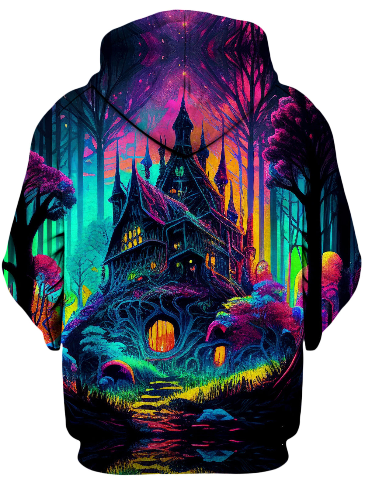 Hollows Unisex Zip-Up Hoodie -Moonbestprint