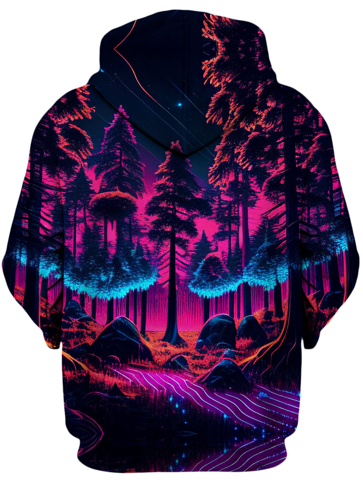 Neon Forest Unisex Hoodie -Moonbestprint