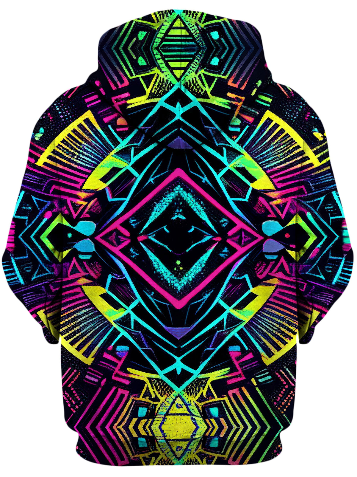 Neon Tribal Unisex Hoodie -Moonbestprint