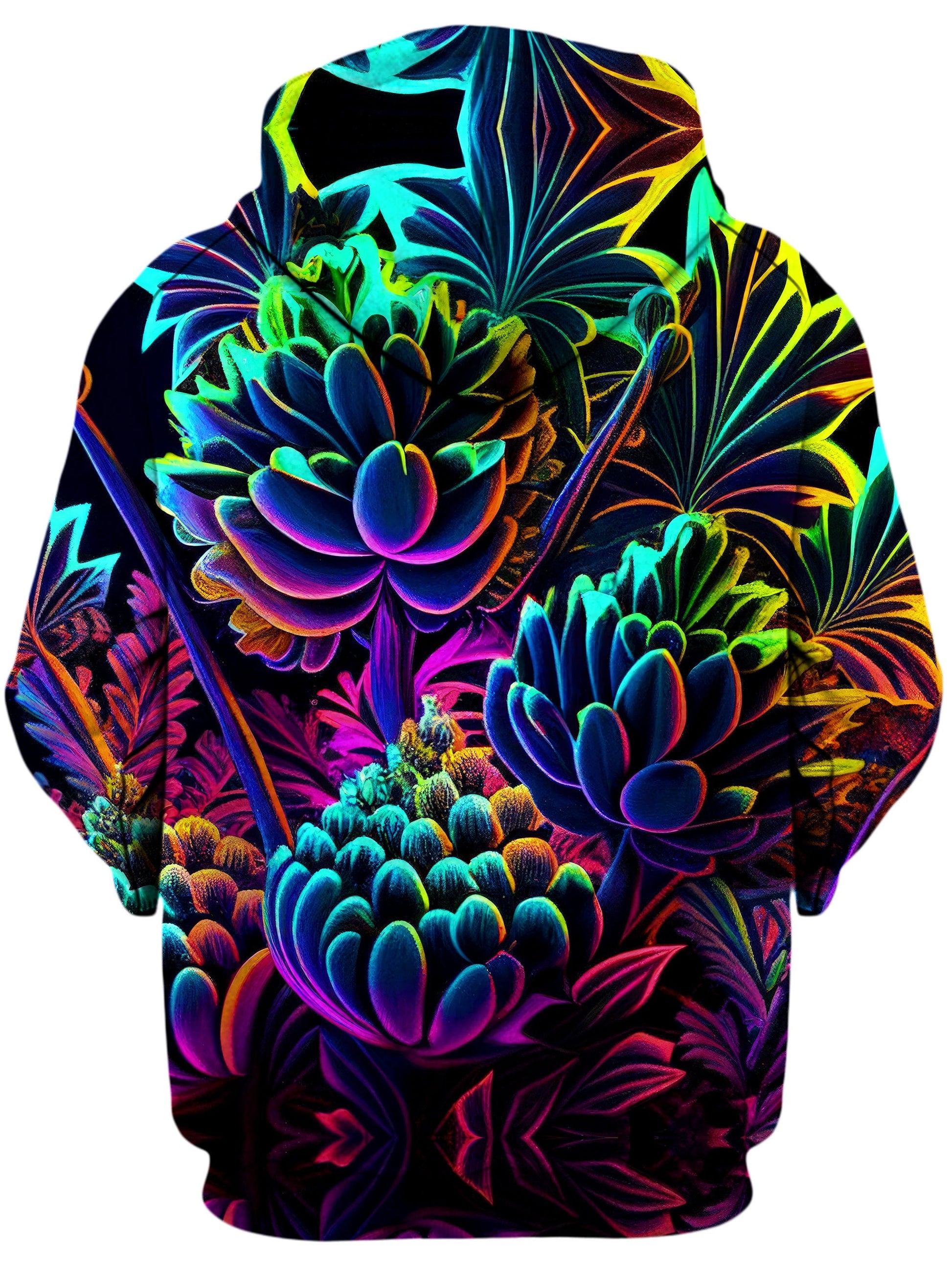 Psychedelic Bloom Unisex Hoodie -Moonbestprint