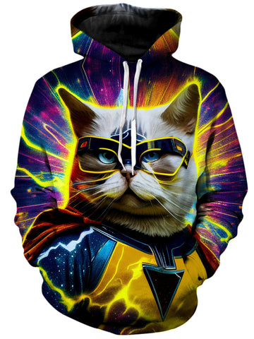 Cat Hero Unisex Hoodie - Moonbestprint