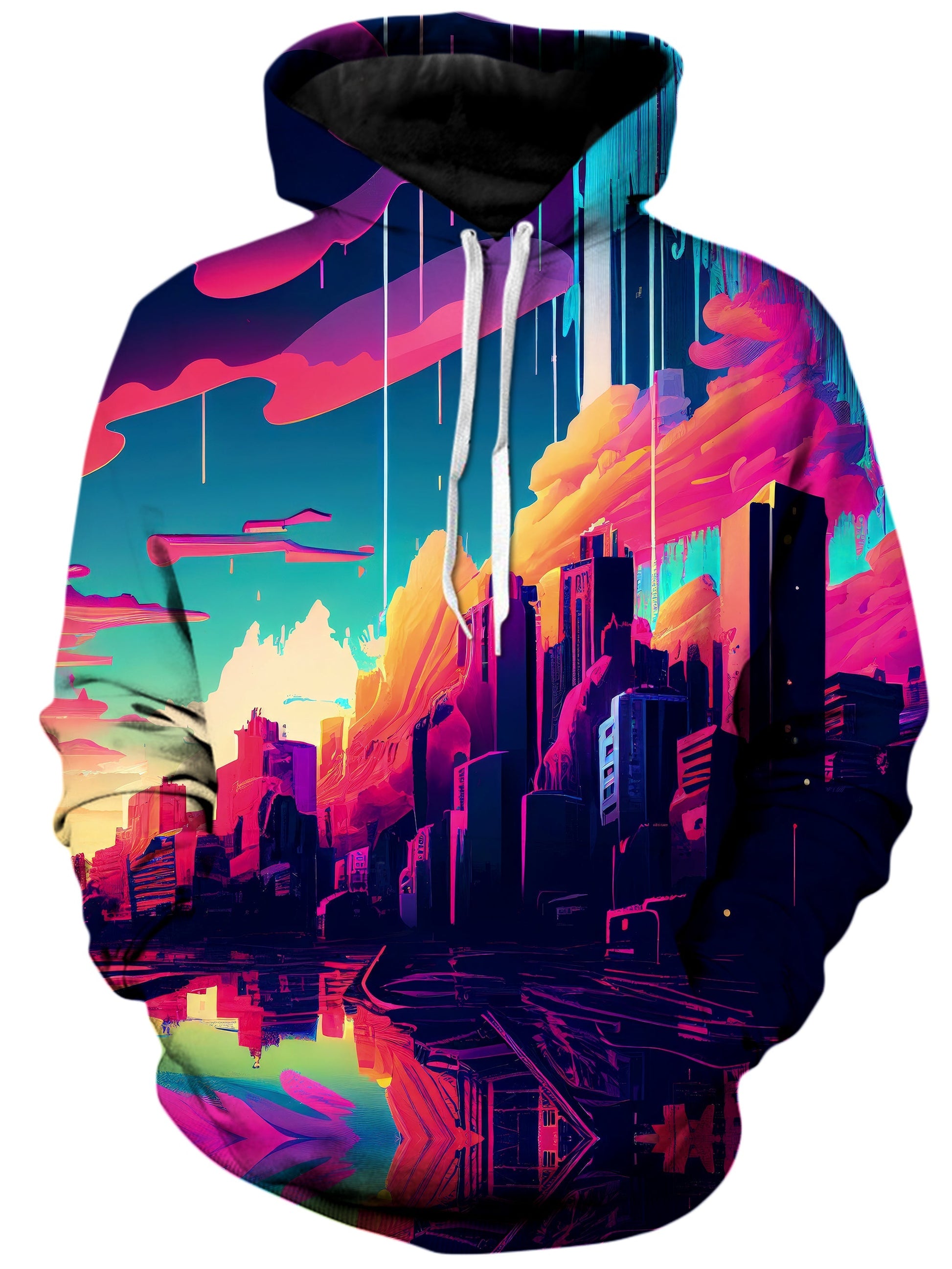 City In The Clouds Unisex Hoodie -Moonbestprint