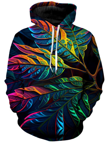 Midnight Floral Unisex Hoodie -Moonbestprint