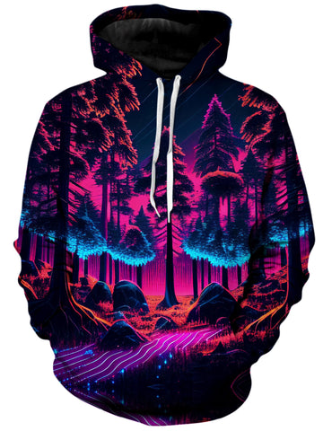 Neon Forest Unisex Hoodie -Moonbestprint