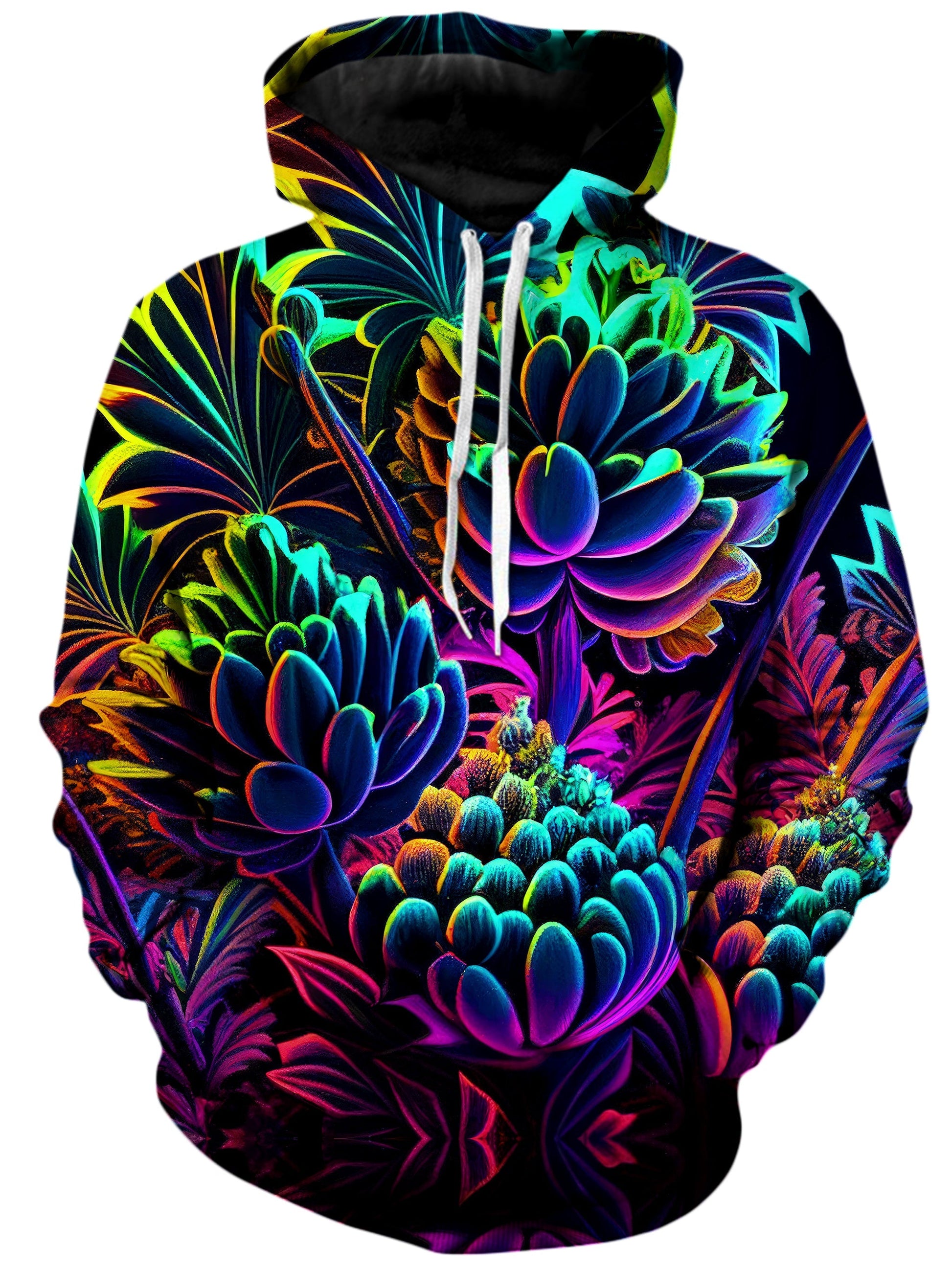 Psychedelic Bloom Unisex Hoodie -Moonbestprint
