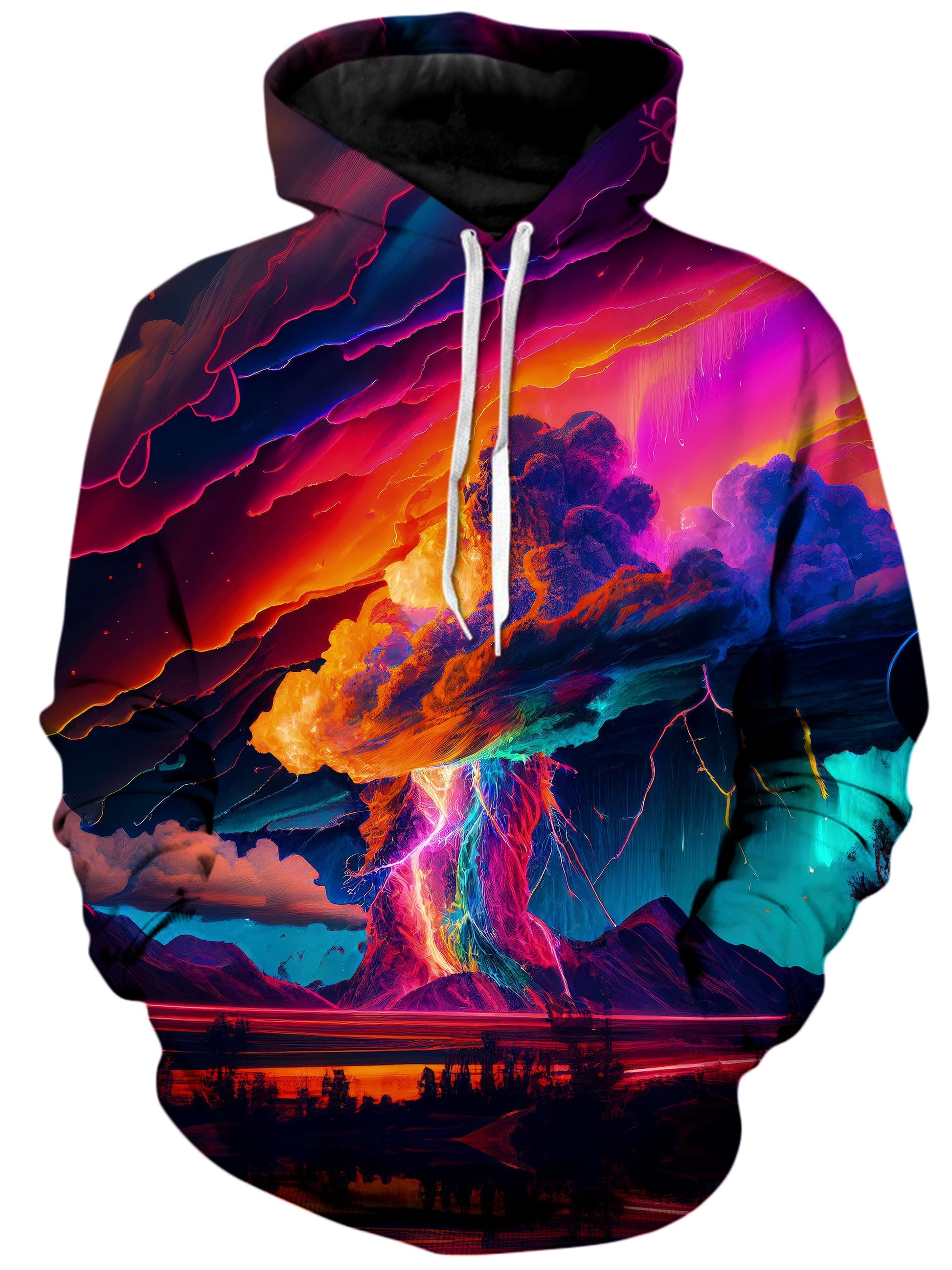 Rainbow Storm Unisex Hoodie -Moonbestprint