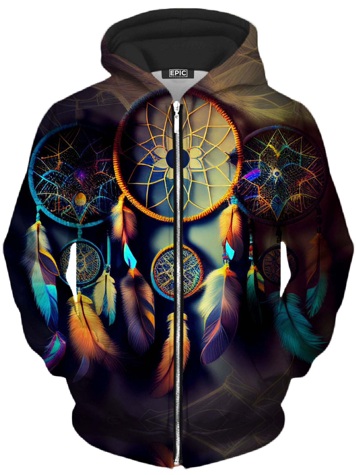Sweet Dreams Unisex Zip-Up Hoodie -Moonbestprint