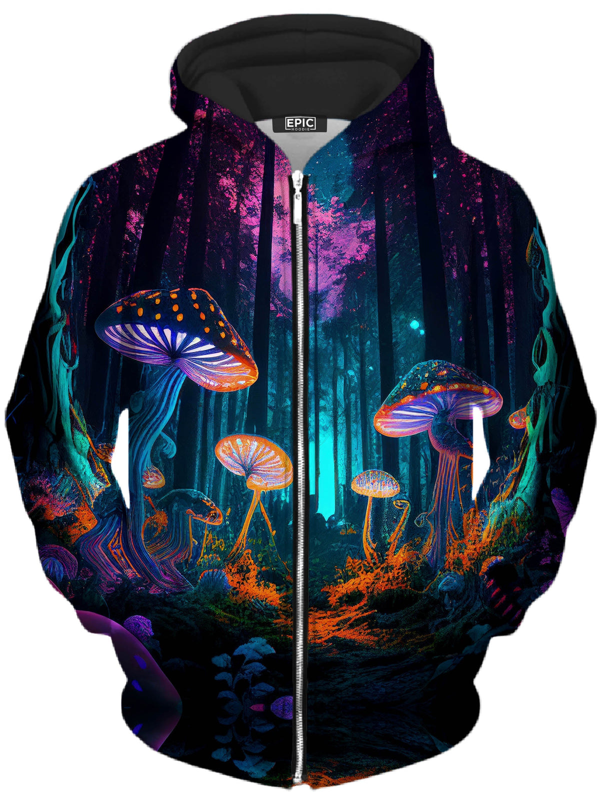 Natures Medicine Unisex Zip-Up Hoodie -Moonbestprint