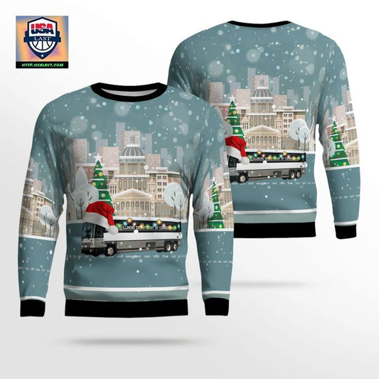 Illinois Department Of Corrections Christmas Sweater 3D ? Usalast