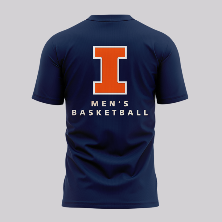 Illinois Fighting Illini 2026 NCAA Men's Basketball Tournament March Madness Final Four T-Shirt | WA78 Moonbestprint