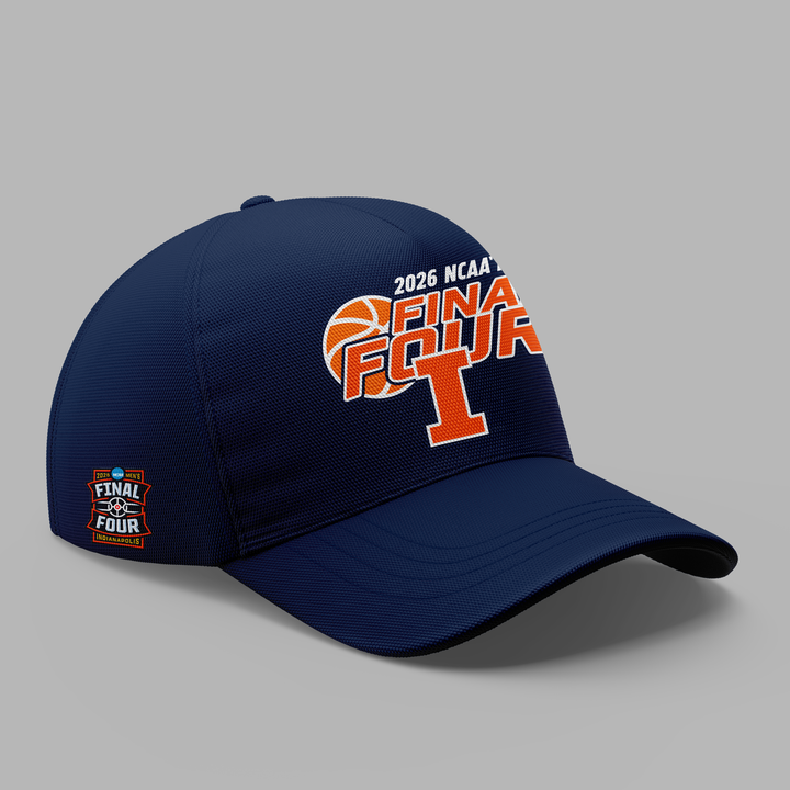 Illinois Fighting Illini 2026 NCAA Men's Basketball Tournament March Madness Final Four T-Shirt | XO62 Moonbestprint