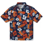 Illinois Fighting Illini Hibiscus Bloom Hawaiian Shirt – Moonbestprint
