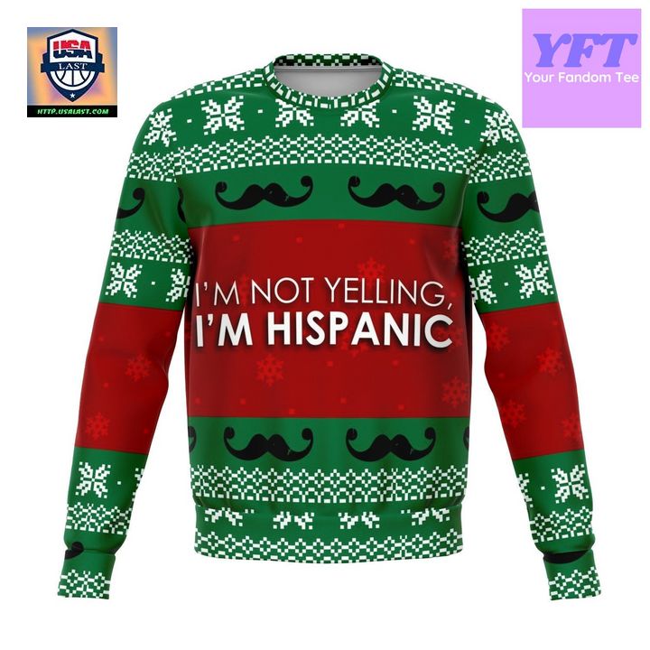 Im Hispanic Meme 2022 Design 3d Ugly Christmas Sweater ? Usalast