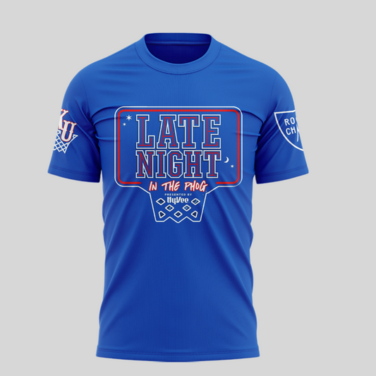 Official Kansas Jayhawks 2024 Late Night In The Phog Basketball Tshirt | UL32 Moonbestprint