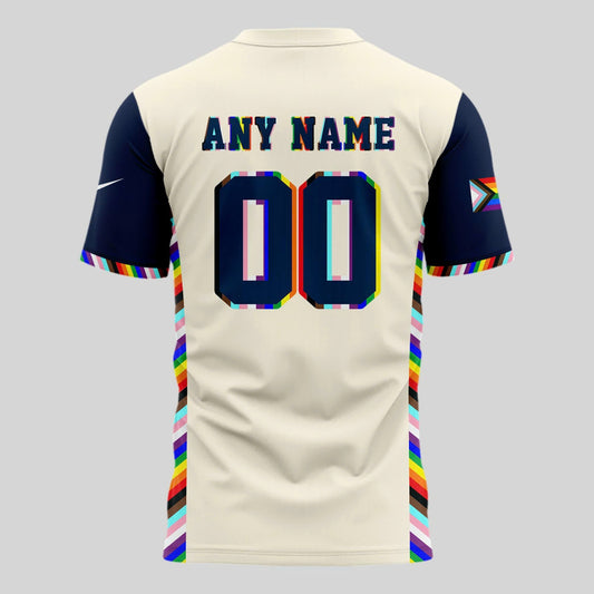 Special New Pride Patriots Logo Tshirt Custom Name Numbers Moonbestprint