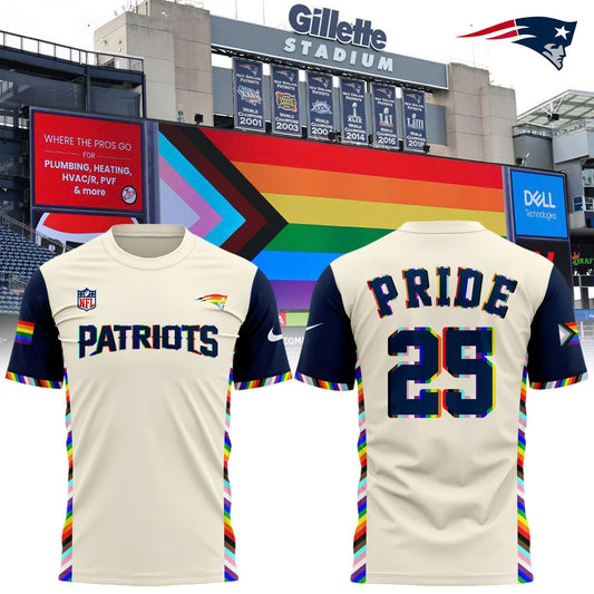 Special New Pride Patriots Logo Tshirt Moonbestprint