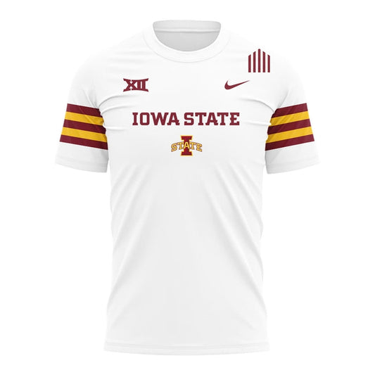 Special Edition Iowa State Flag Uniform Tshirt - White | GK68 Moonbestprint