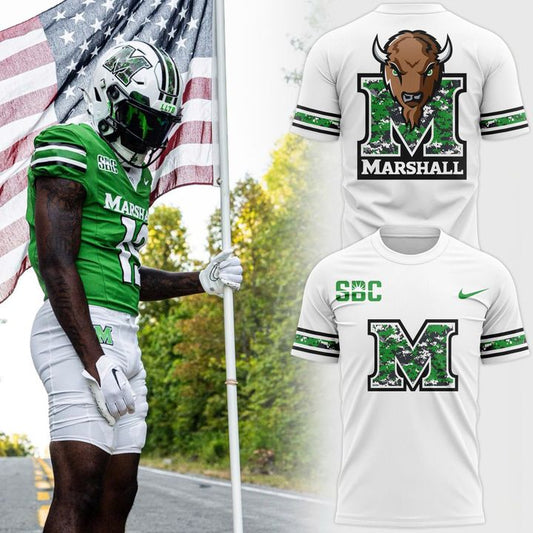Marshall Thundering Football 2025 Limited T-Shirt | YD95 Moonbestprint