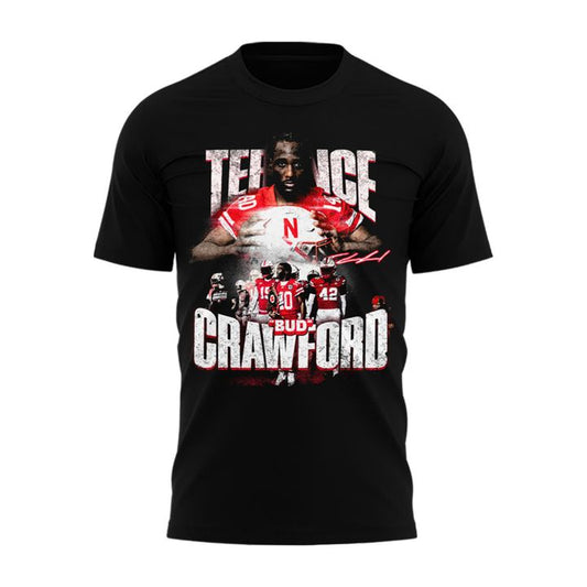Special Edition Terence Crawford x Nebraska Huskers T-shirt | GU92 Moonbestprint