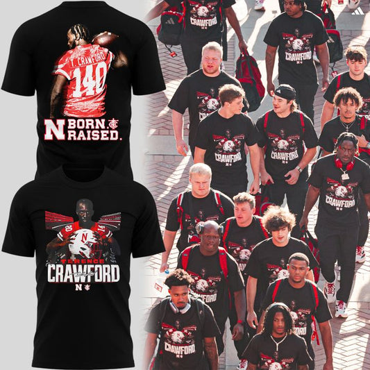 Special 2025 Terence Crawford x Nebraska Huskers T-shirt | HA24 Moonbestprint