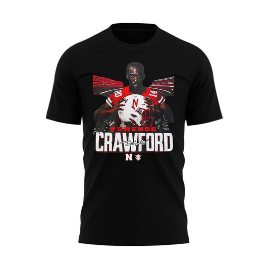 Special 2025 Terence Crawford x Nebraska Huskers T-shirt | HA24 Moonbestprint