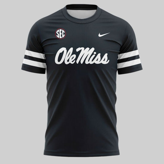Ole Miss Football 'Dark Mode' T-shirt - Limited Edition | GJ29 Moonbestprint