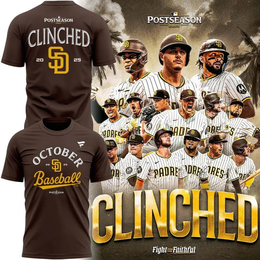 San Diego Padres October 2025 Postseason Shirt | QF54 Moonbestprint