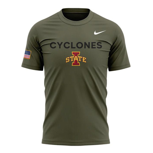Limited edition Veterans Day t-shirt from the Iowa State Wrestling. | CG24 Moonbestprint