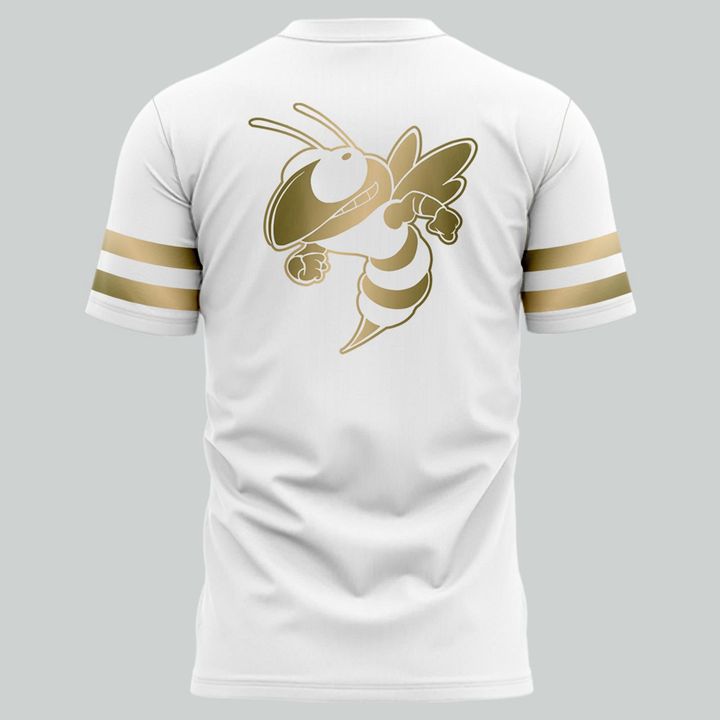 Special New Georgia Tech Football Whites Uniform T-Shirt | HT61 Moonbestprint