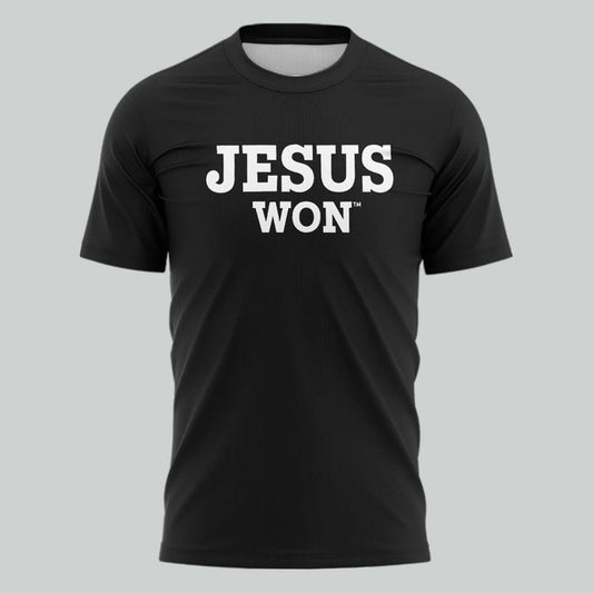 2025 Nebraska Cornhuskers Jesus Won T-Shirt | VM90 Moonbestprint